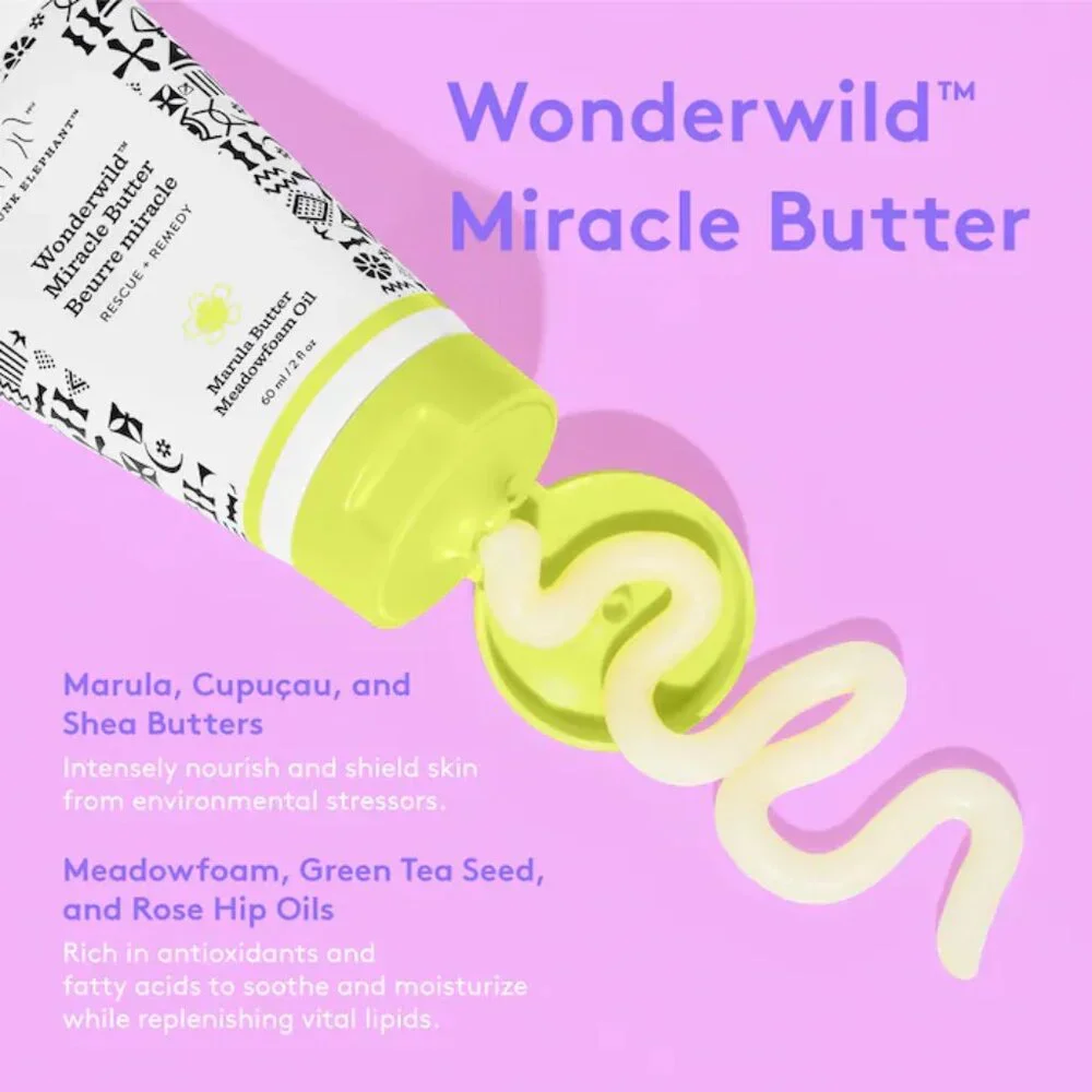 NEW & 1/2 PRICE ✅ Drunk Elephant WONDERWILD Miracle Butter 2 oz / 60mL✨ NEW